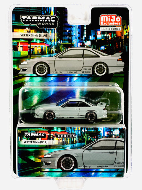 Tarmac Works Mijo Exclusive Vertex Silvia (S14) Grey