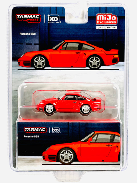 Tarmac Works Mijo Exclusive Porsche 959 Red