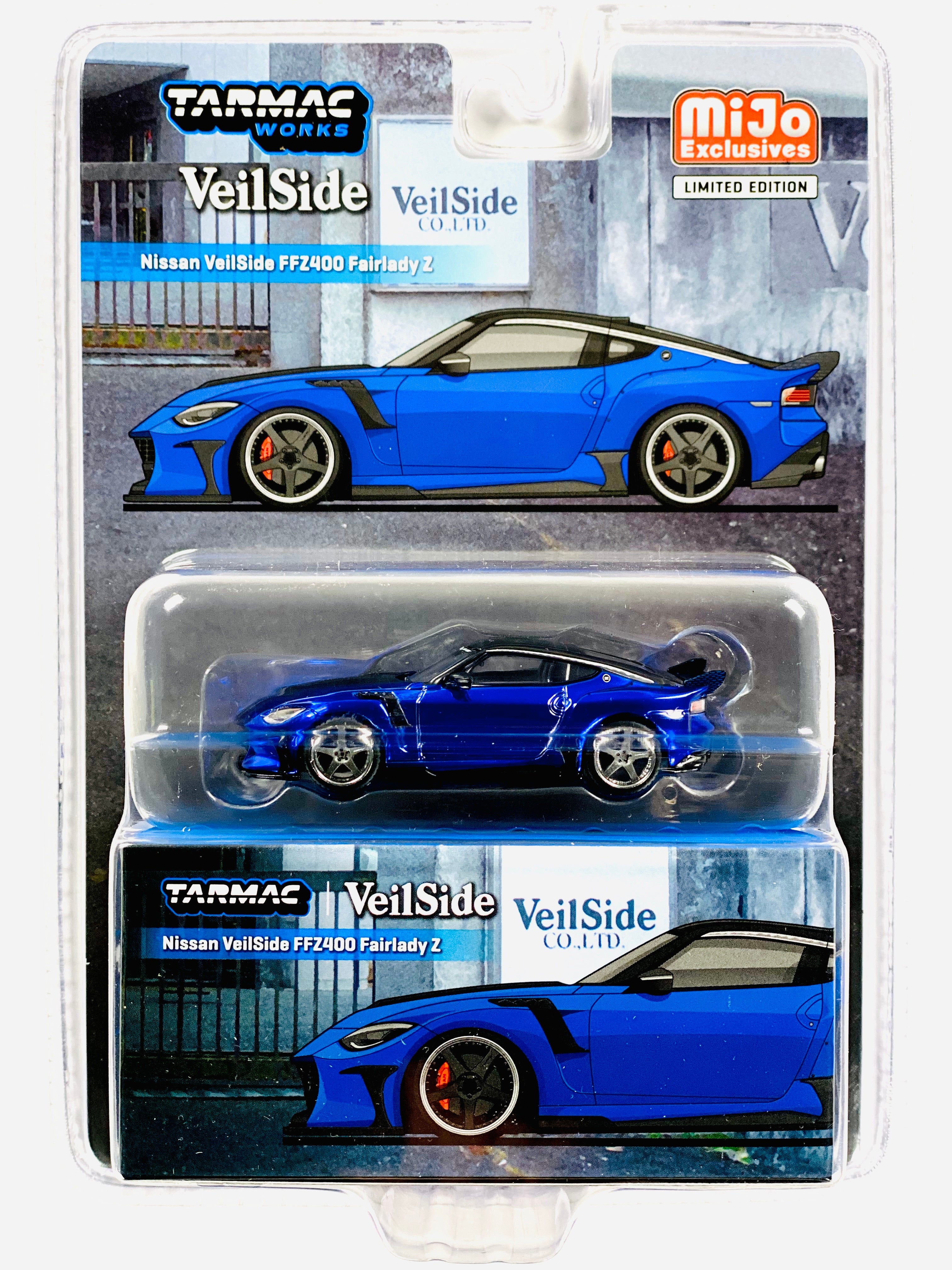 mrtf様 Tarmac Works Mijo Exclusive Nissan Veilside FFZ400 Fairlady Z Blue