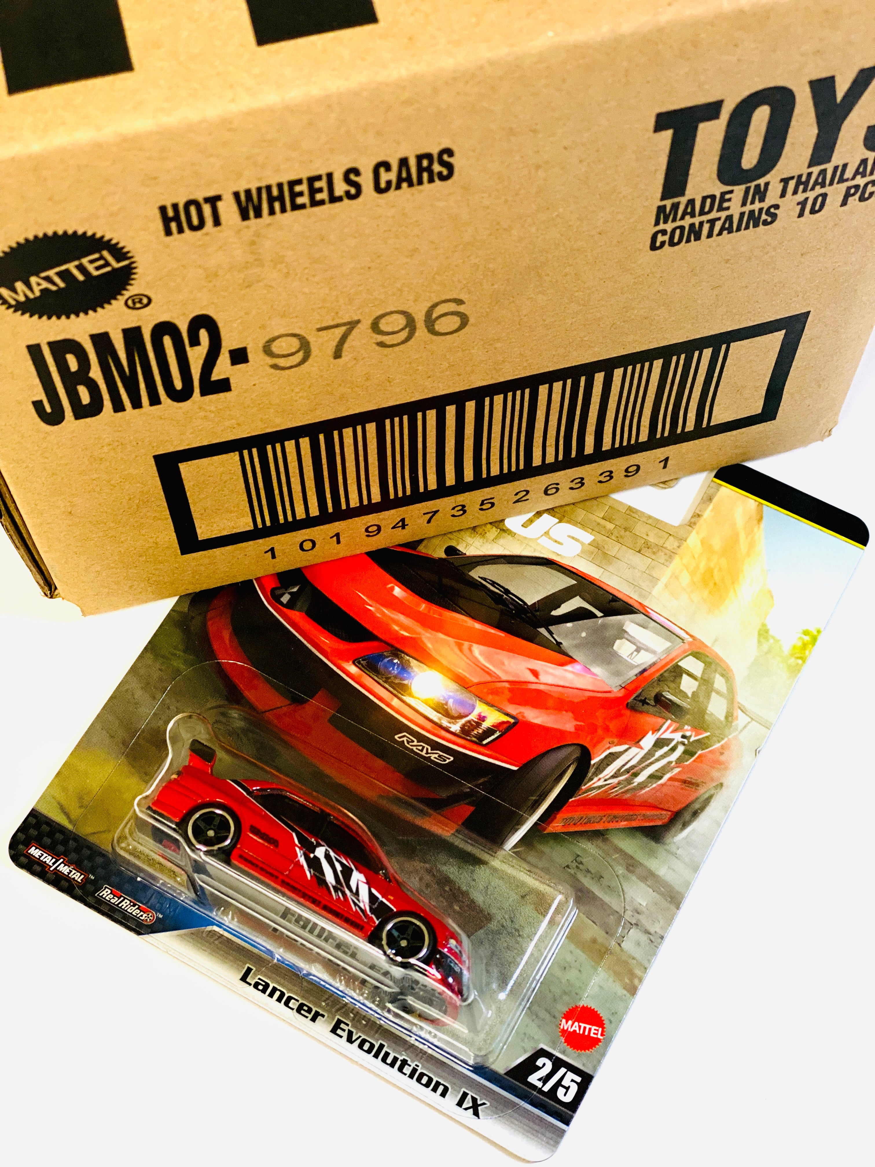 Hot Wheels 2025 Fast & Furious Mitsubishi Lancer Evolution IX
