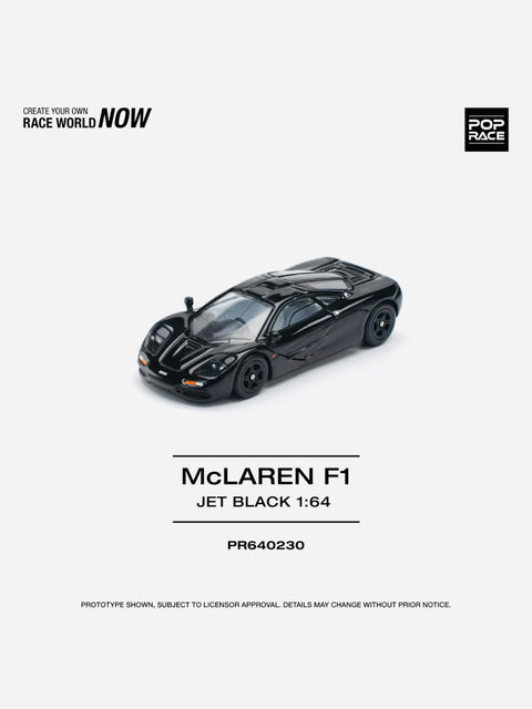 Pop Race Factory Sealed McLaren F1 Jet Black #230
