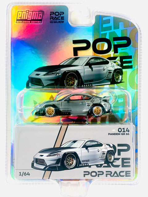 Pop Race Enigma Exclusive Pandem GR86 Crystal White Pearl #014 Chase