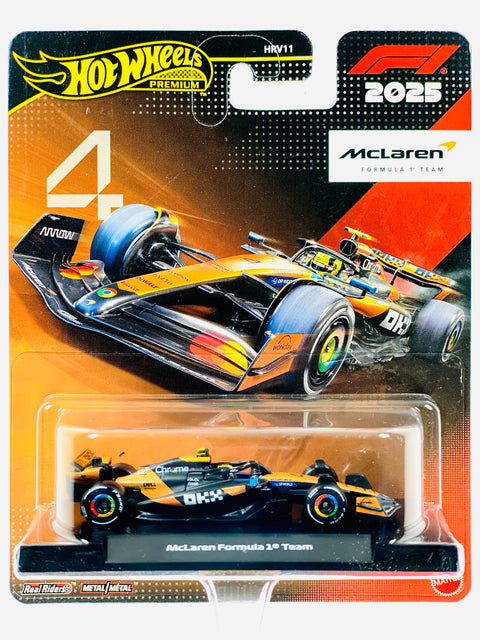 Hot Wheels 2025 Formula 1 Race Team Lando Norris McLaren Formula 1 Team #4