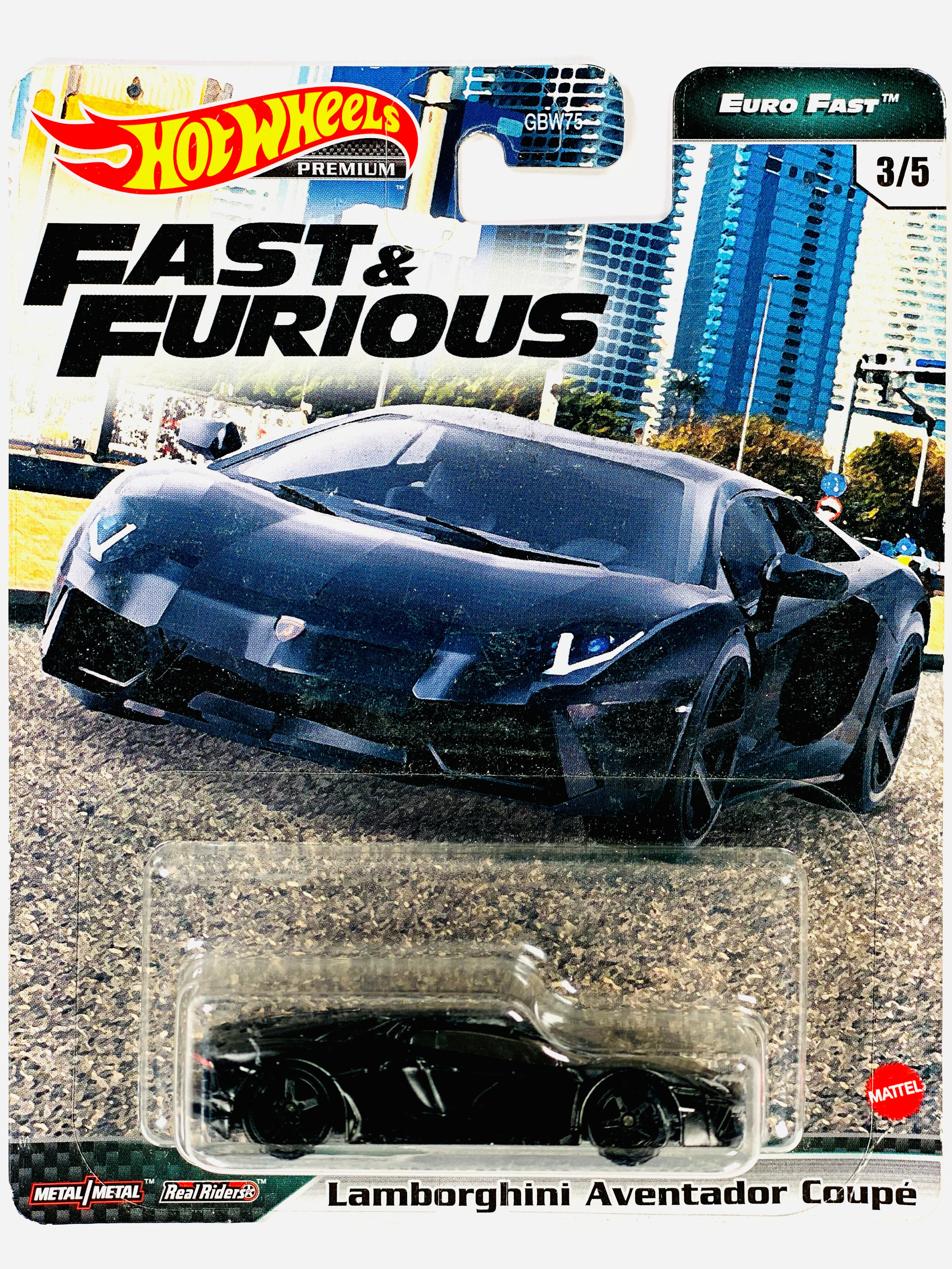 Hot Wheels 2021 Fast & Furious Euro Fast Lamborghini Aventador