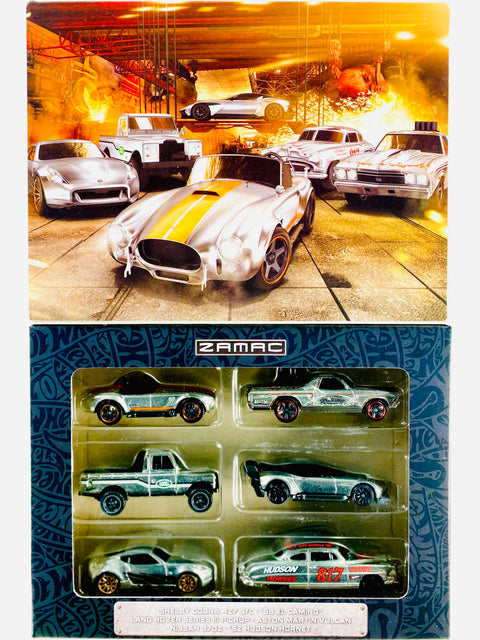 Hot Wheels 2023 ZAMAC Multipack (6 Cars) - Damaged Box