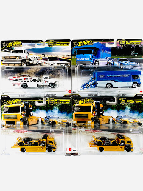 Hot Wheels 2026 Team Transport Factory Sealed Case J - Damaged Box