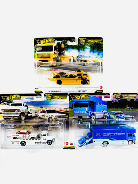 Hot Wheels 2026 Team Transport Case J (Set of 3)