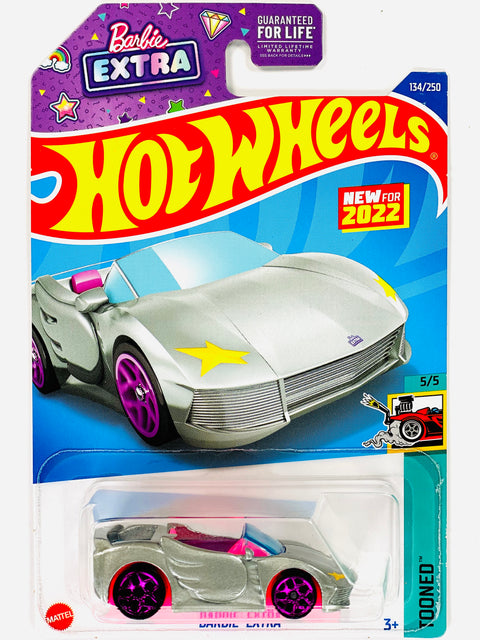 Hot Wheels 2022 Tooned Barbie Extra - Soft Corners