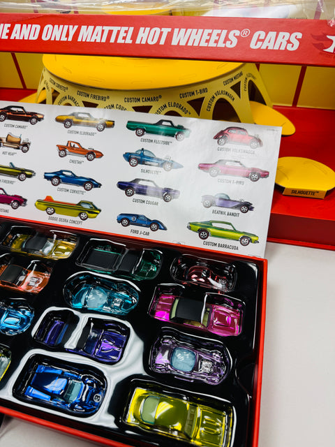 Hot Wheels 50th Anniversary 2018 Original 16 Car Display - Damaged/Open Box