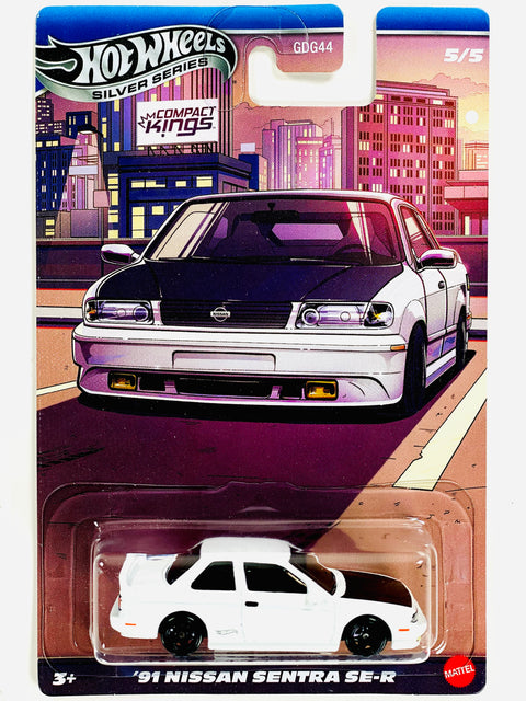Hot Wheels 2026 Silver Series Automotive Compact Kings ’91 Nissan Sentra SE-R