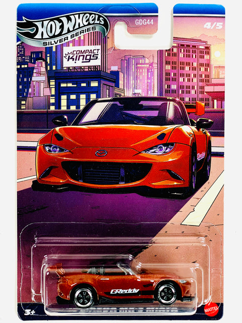 Hot Wheels 2026 Silver Series Automotive Compact Kings ’15 Mazda MX-5 Miata