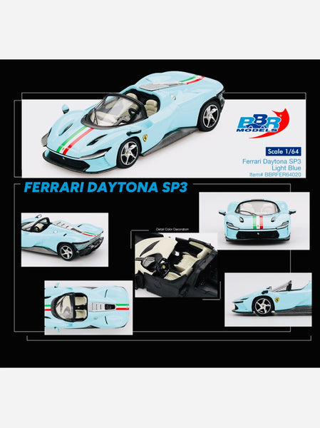 BBR Ferrari Daytona SP3 Série Icona Chamaleon - Open Roof 1 BBR Ferrari Daytona SP3 Série Icona Chamaleon - Open Roof 1
