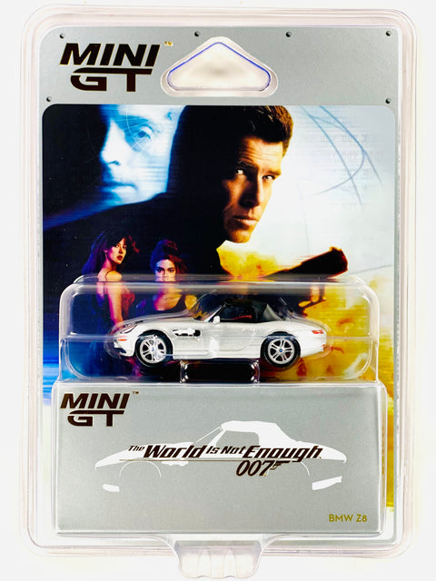 Mini GT Mijo Exclusive BMW Z8 James Bond 007 “The World Is Not Enough” English Packaging #906E