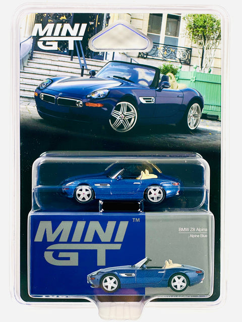 Mini GT Mijo Exclusive BMW Z8 Alpina Alpine Blue #1082