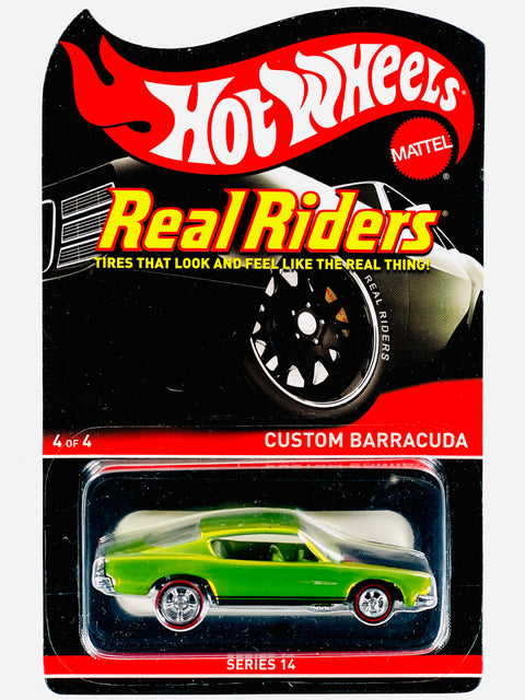 Hot Wheels 2006 RLC Exclusive Real Riders Series Custom Barracuda