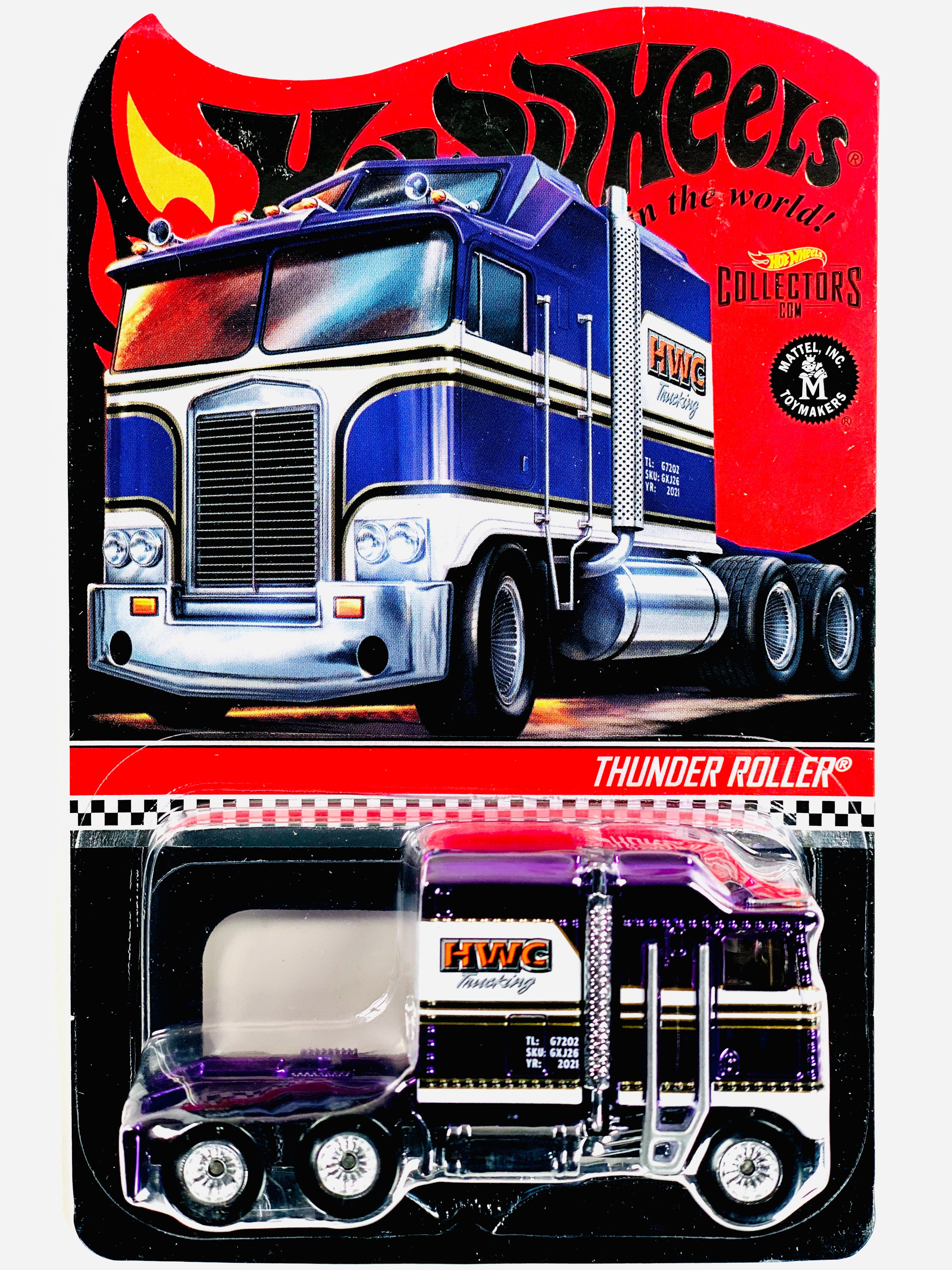 Hot Wheels 2021 RLC Exclusive Thunder Roller - Damaged Card
