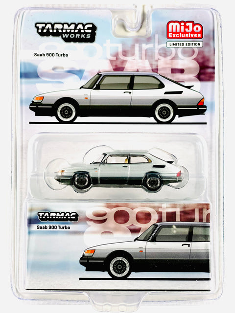 Tarmac Works Mijo Exclusive Saab 900 Turbo Silver