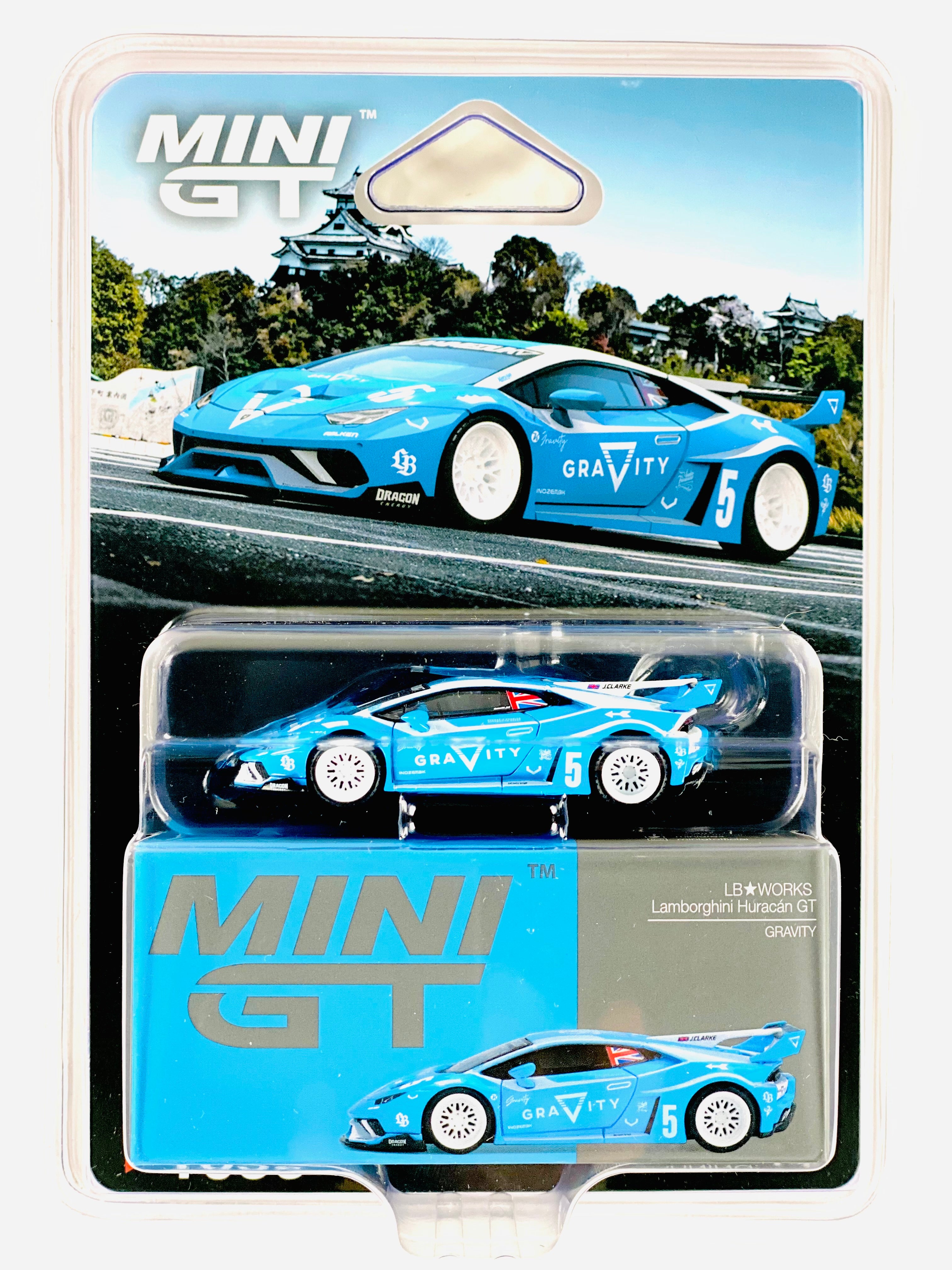 Mini gt Lamborghini gravity 6 台( 6 set ) Mini GT Mijo Exclusive LB WORKS Lamborghini Huracán GT Gravity