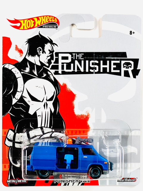 Hot Wheels 2019 Pop Culture Punisher Van - Damaged Card