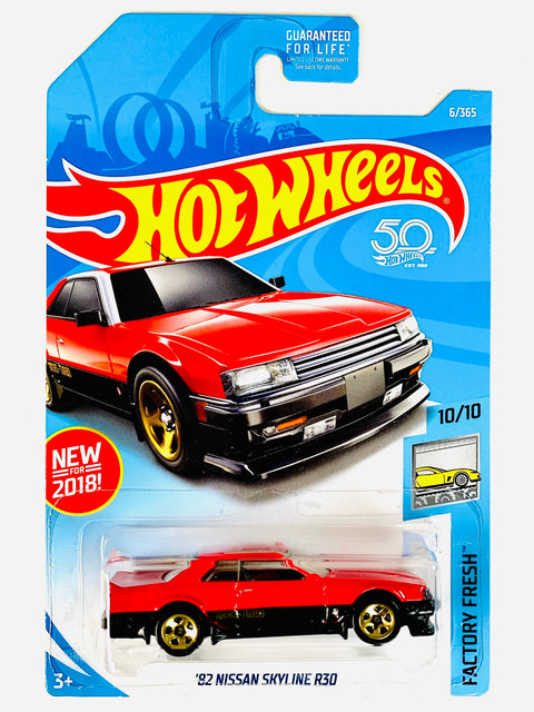 Hot Wheels 2018 Factory Fresh '82 Nissan Skyline R30 - Soft Corners