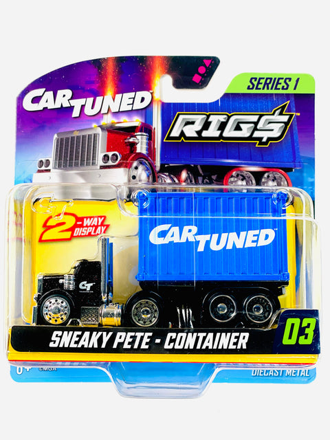 CarTuned 2025 Series 1 Container Rigs Sneaky Pete Black/Blue Container #03