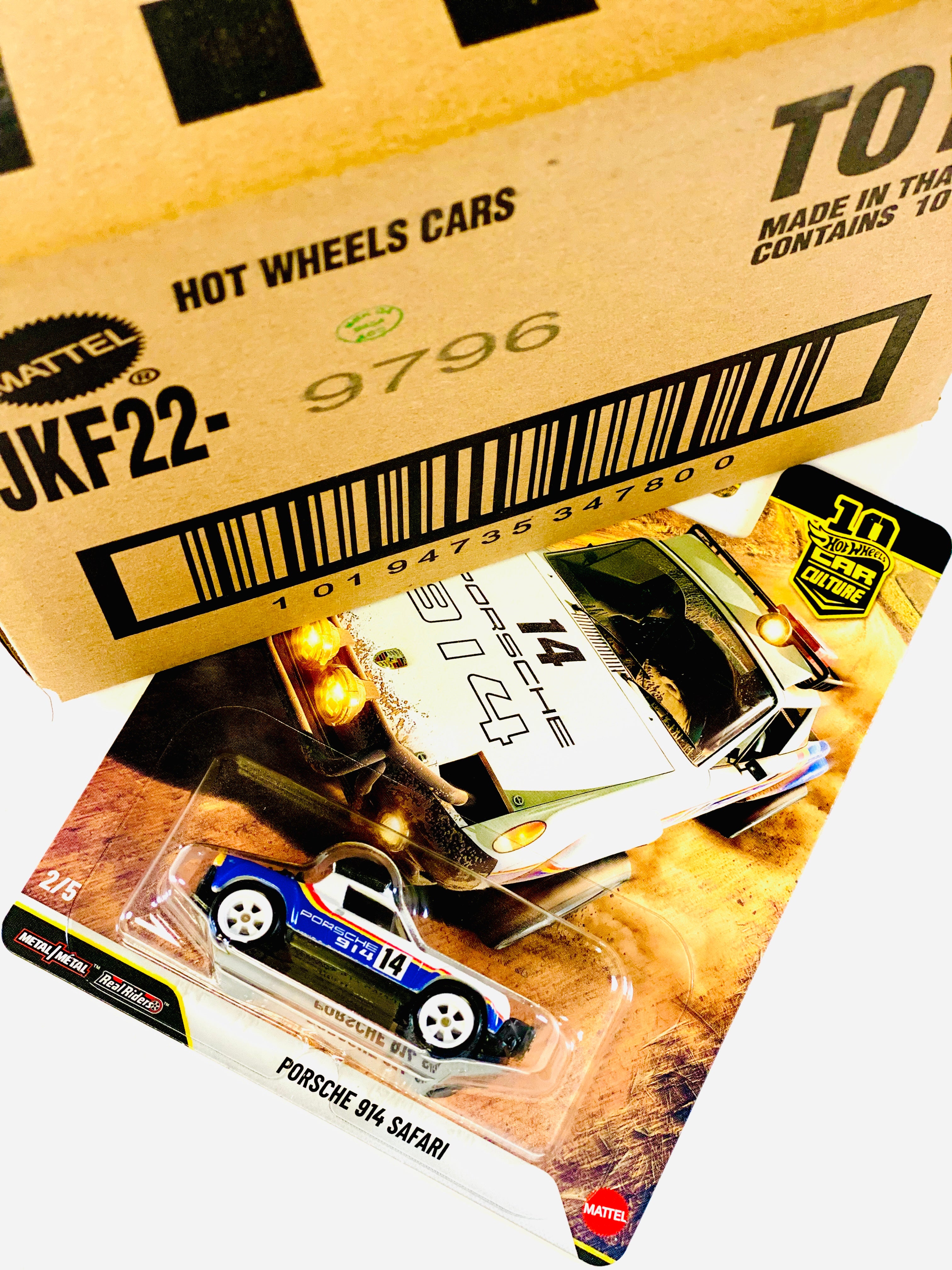 Hot Wheels 2026 Car Culture Porsche 914 Safari Factory Sealed