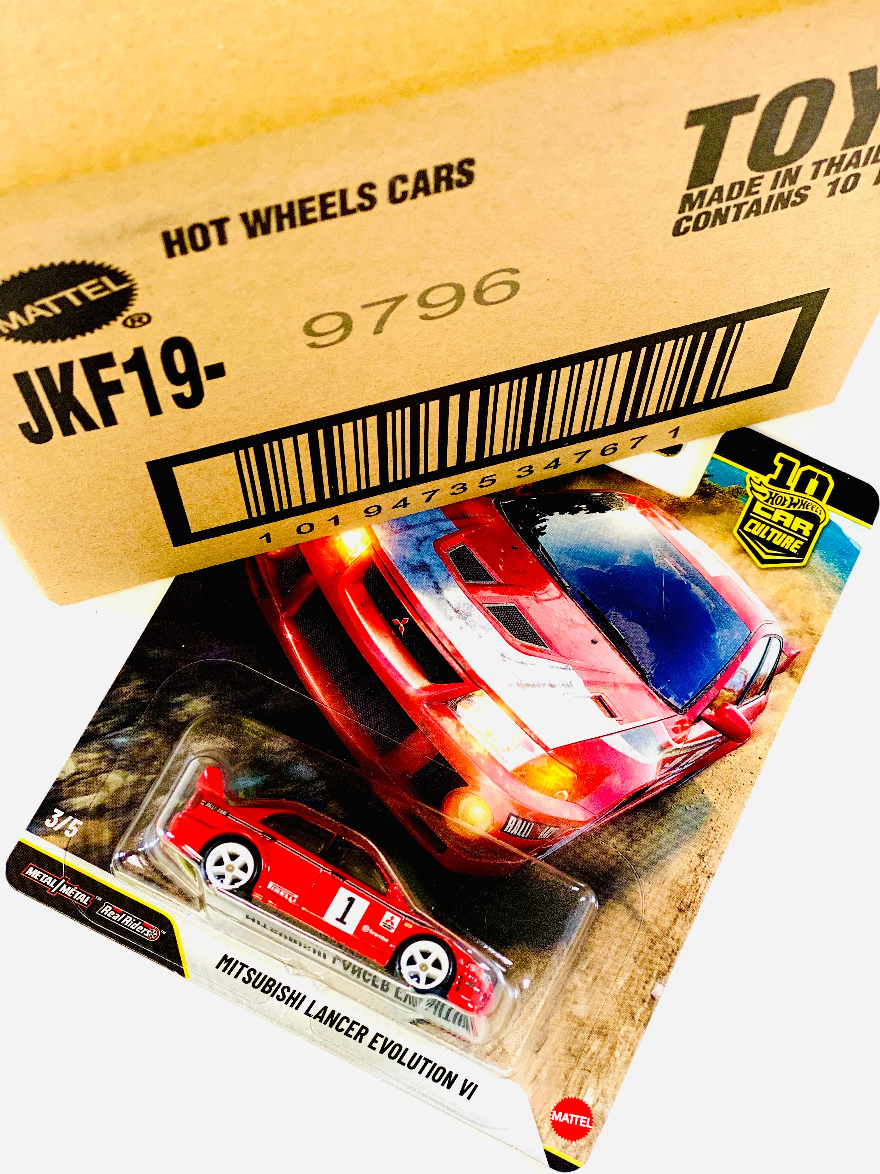 Hot Wheels 2026 Car Culture Mitsubishi Lancer Evolution VI Factory