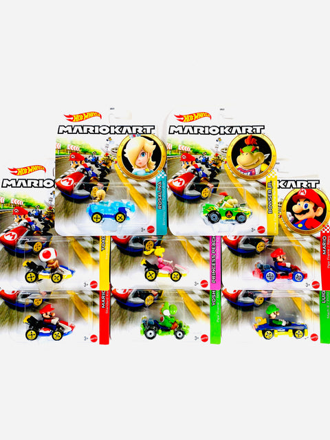 Hot Wheels 2026 Character Cars Mario Kart Factory Sealed Case C (8 Cars)
