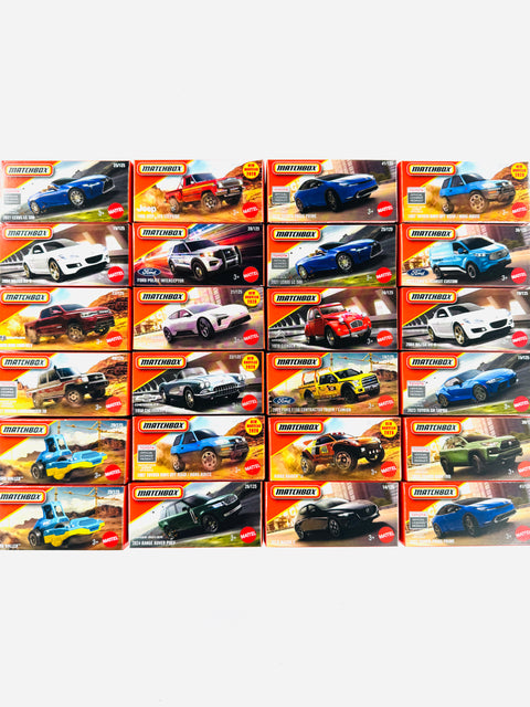 Matchbox 2026 Power Grabs Case C (24ct Assortment Mix Varies)