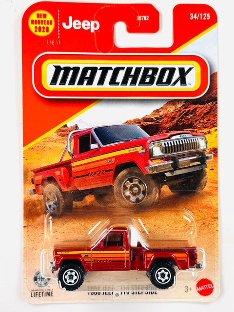 Matchbox 2026 Basic Case C 1980 Jeep J10 Stepside
