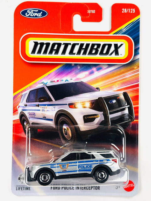 Matchbox 2026 Basic Case C Ford Police Interceptor