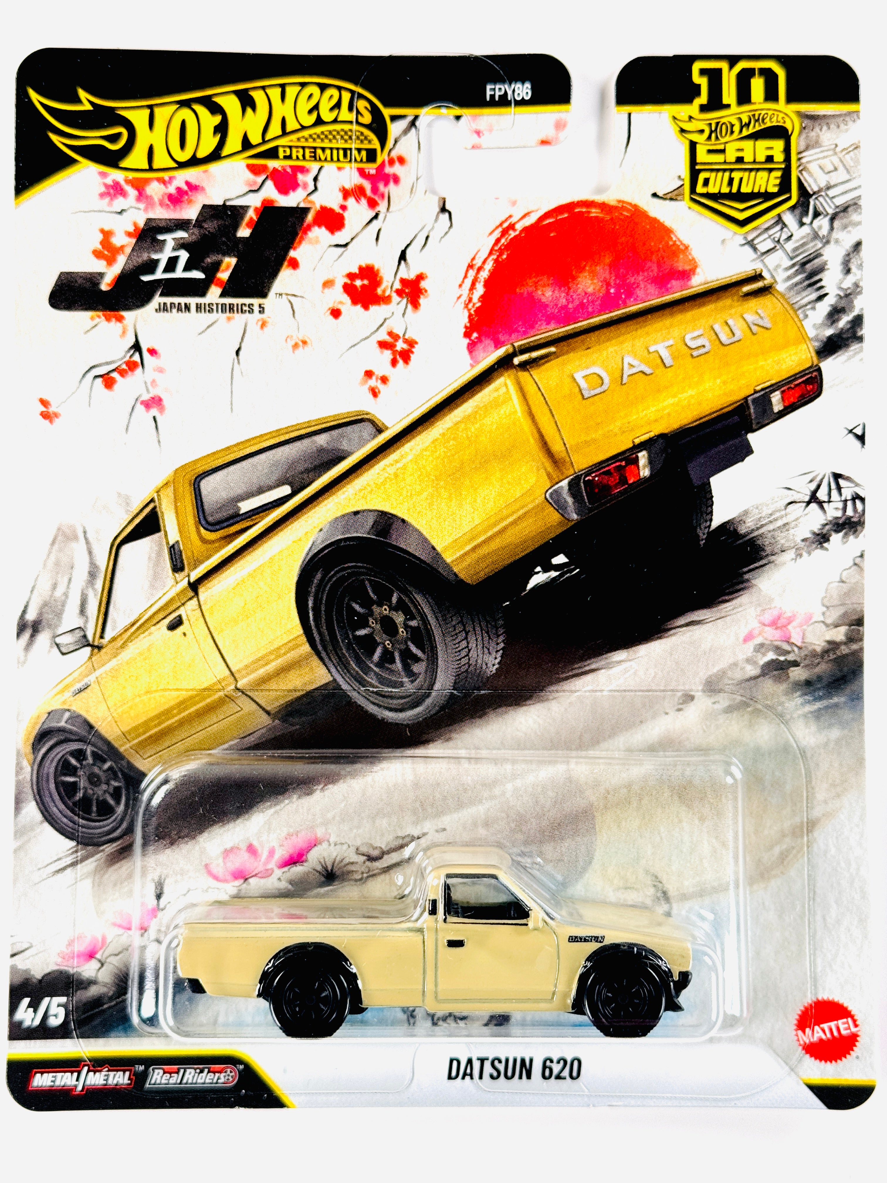 Hot Wheels 2026 Japan Historics 5 Datsun 620 – Jcardiecast