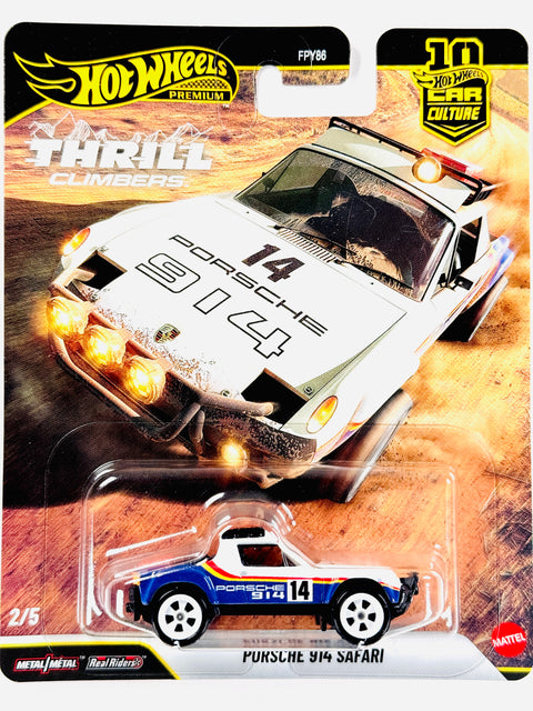 Hot Wheels 2026 Car Culture Thrill Climbers Porsche 914 Safari