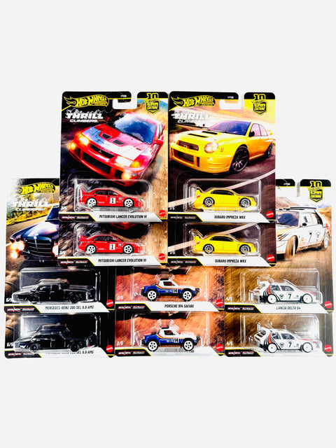 Hot Wheels 2026 Car Culture Thrill Climbers Factory Sealed Case Q (10 Cars)