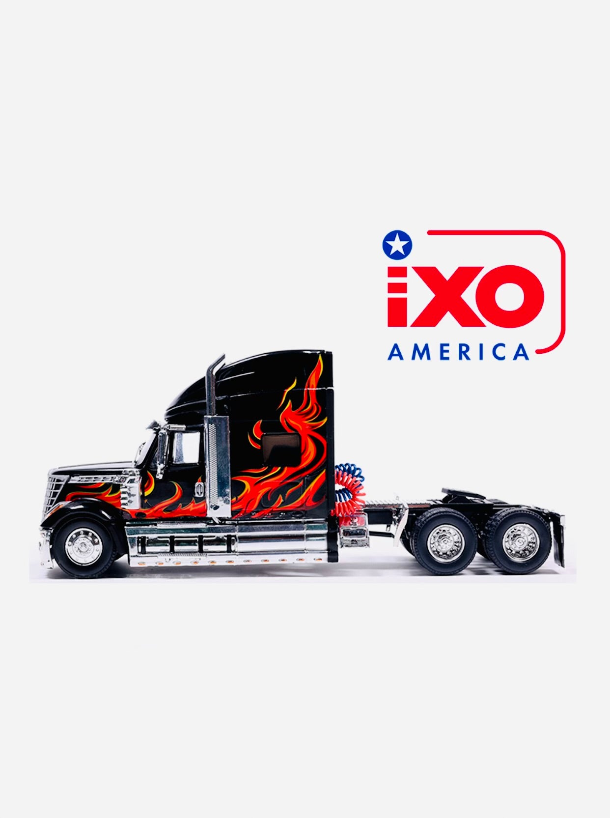 iXO Models 2010 International Lonestar in Black w/ Flames