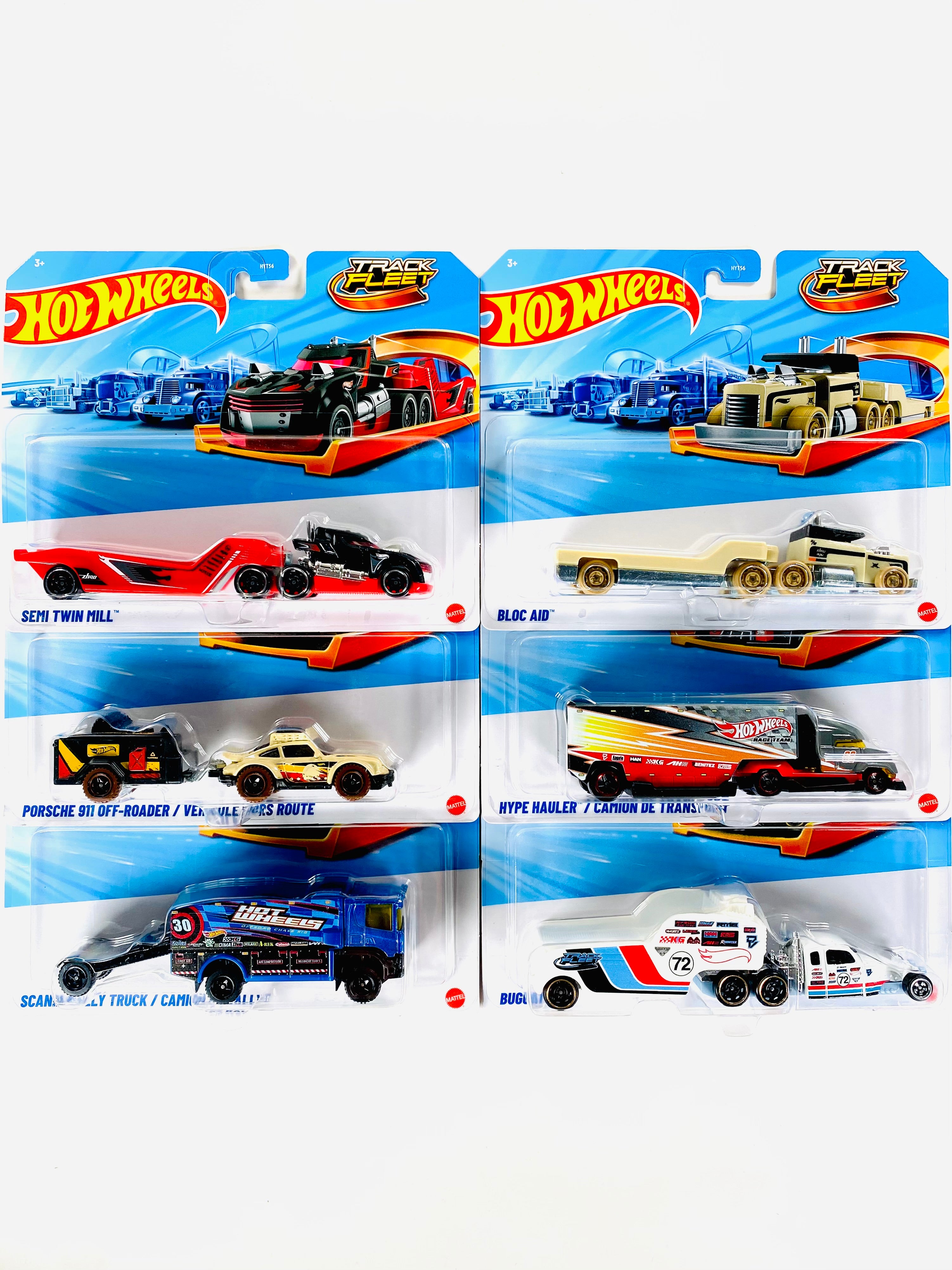 Hot Wheels 2026 Track Fleet Series Assortment Factory Sealed Case