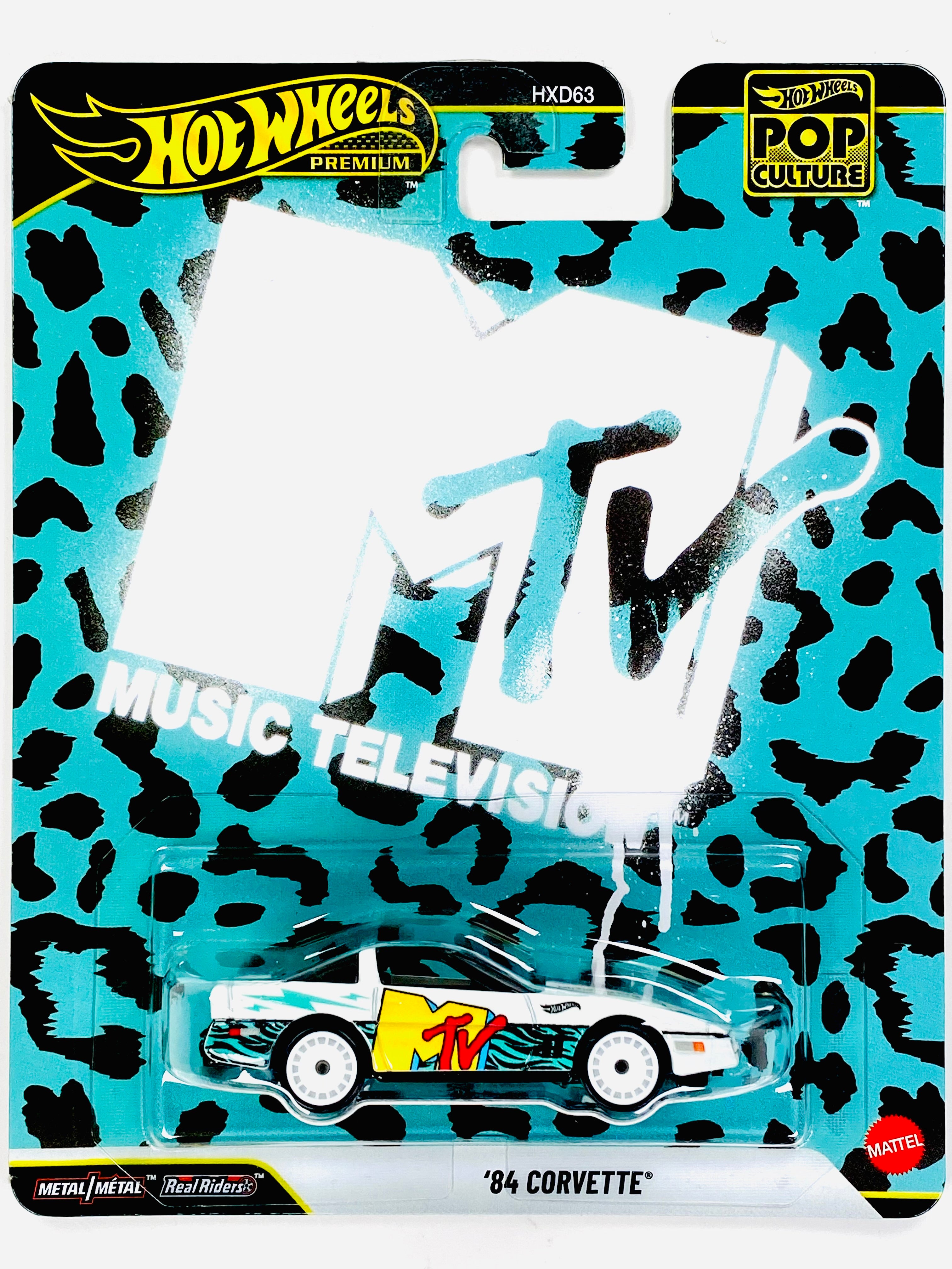 Hot Wheels 2026 Pop Culture Case P MTV '84 Corvette – Jcardiecast