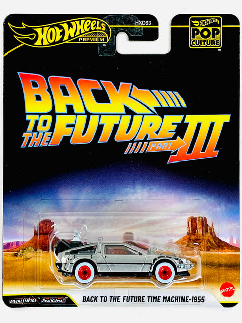Hot Wheels 2026 Pop Culture Case P Back to the Future Part III Time Machine – 1955