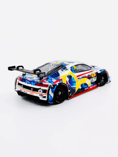 Pop Race Audi R8 LM "EVISU x WORKS" Macau GT Cup 2020 Marchy Lee Presentation Car