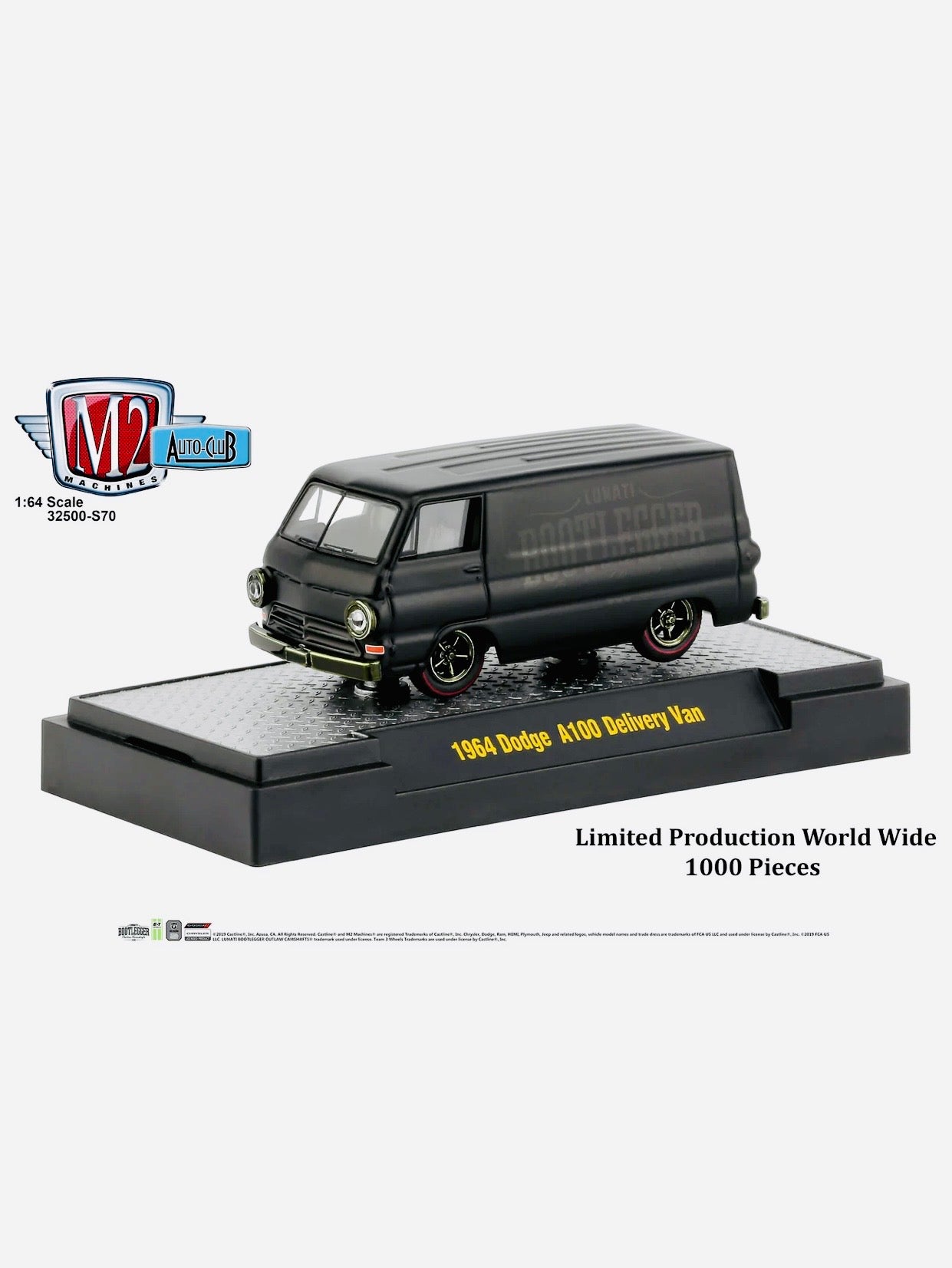 M2 Machines Auto-Club Lunati Bootlegger 1964 Dodge A100 Delivery