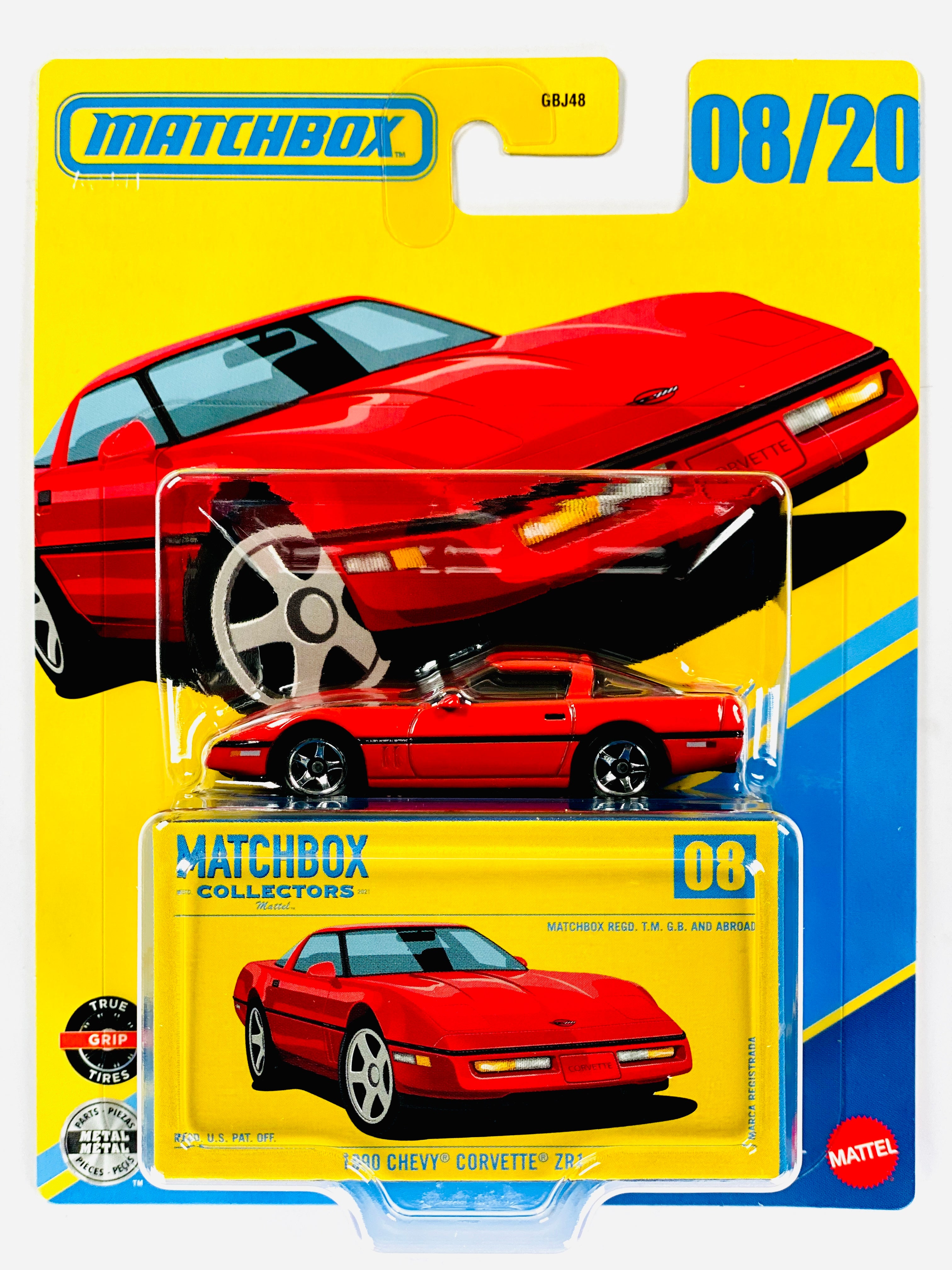 Matchbox 2026 Collectors Series Case F 1990 Chevy Corvette Zr1