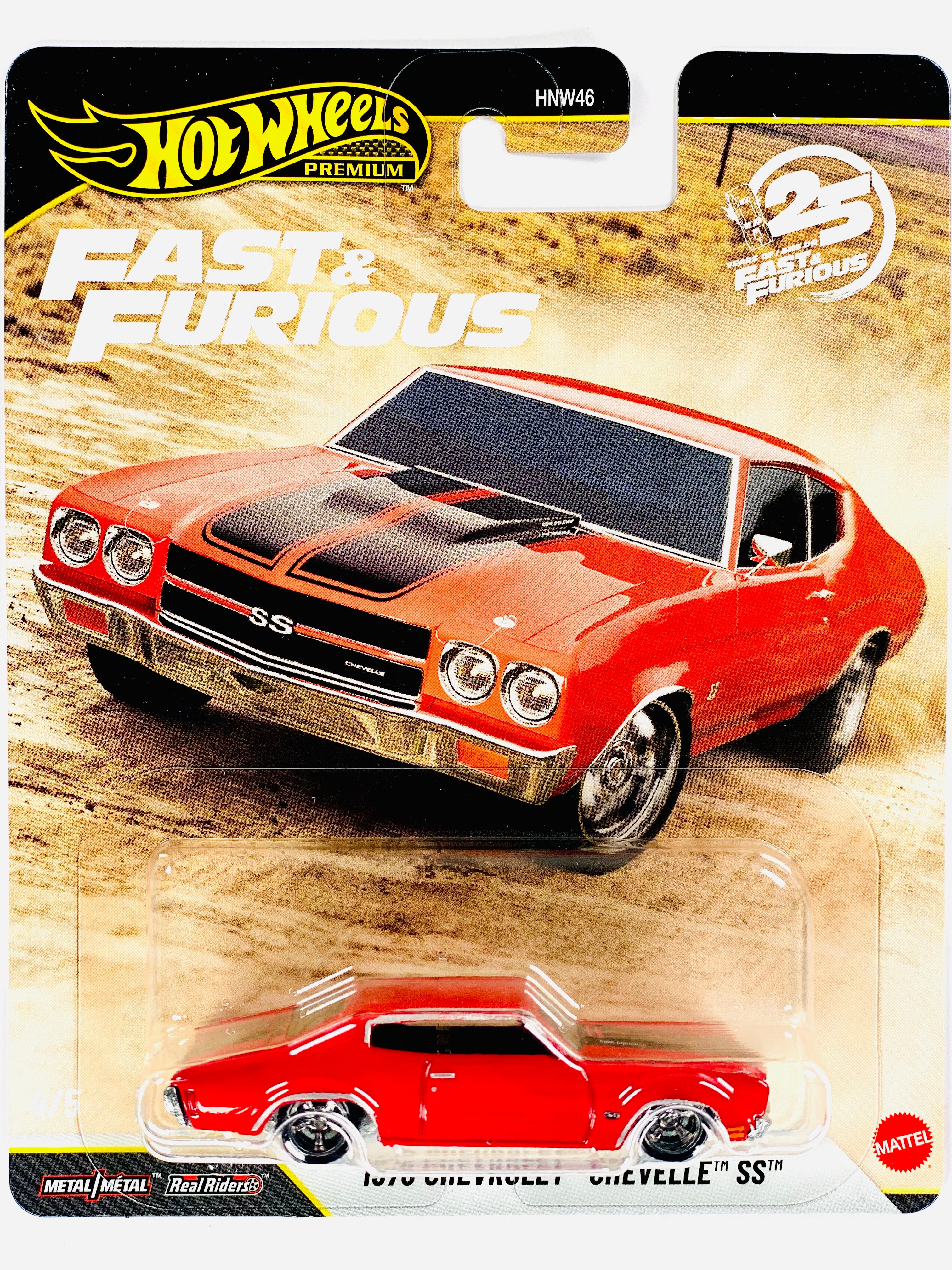Hot Wheels 2026 Fast & Furious 25th Anniversary Case P 1970