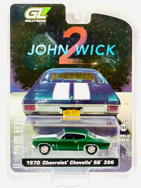 Greenlight Hollywood John Wick 2 1970 Chevrolet Chevelle SS 396