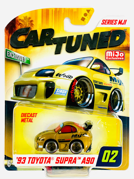 CarTuned 2025 Mijo Exclusives Series MJ1 '93 Toyota Supra A90 Gold