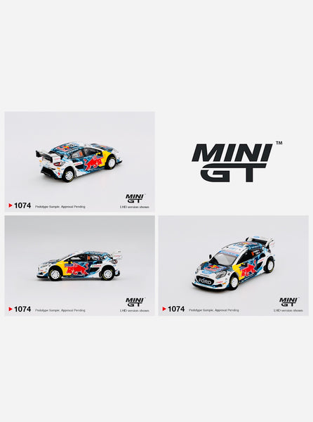 Mini GT Mijo Exclusive Ford Puma Rally1 #16 M-Sport Ford WRT 2024