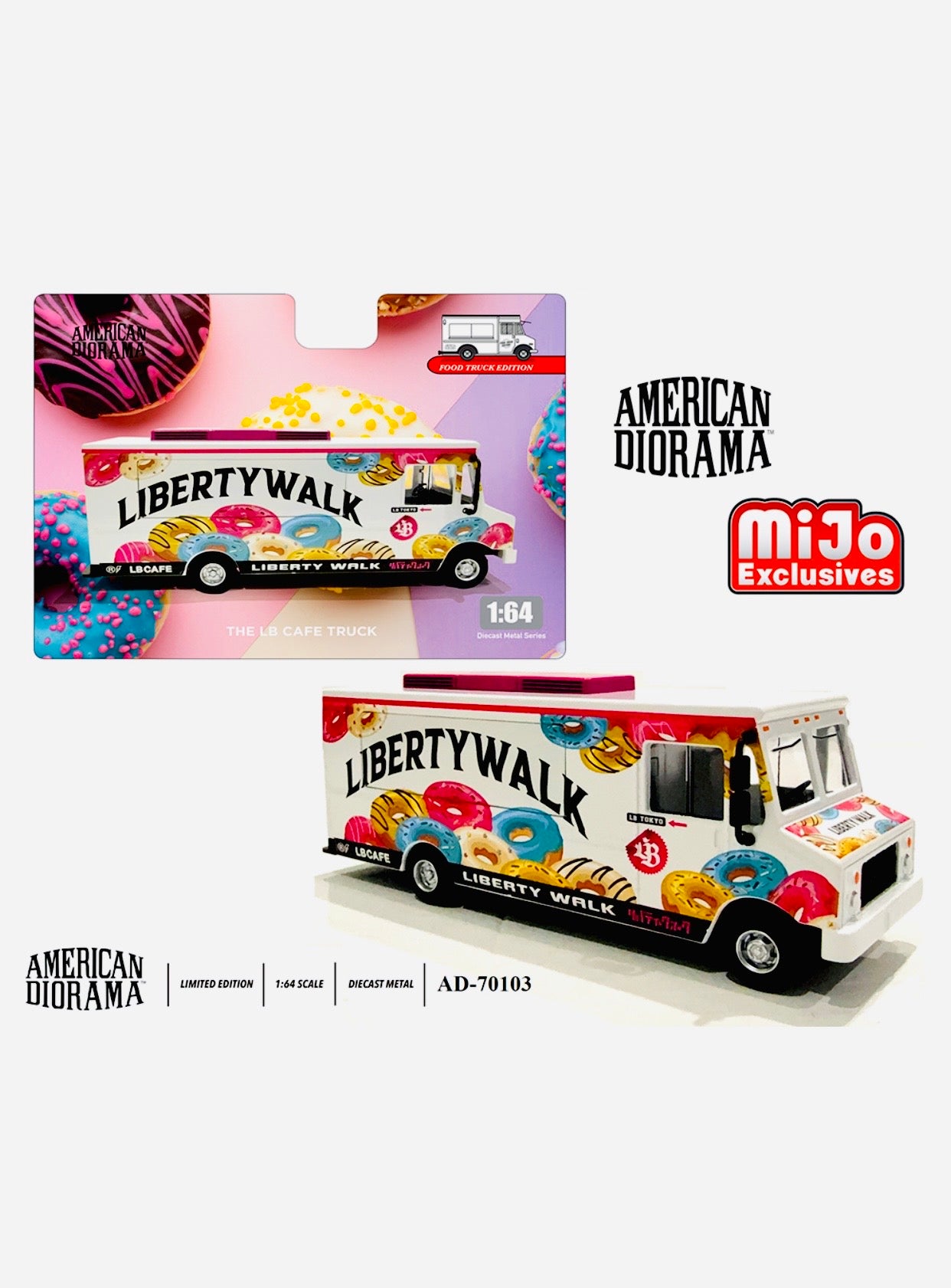 LIBERTY WALK トラックミニカー Amazon | MINI GT 1:64 Scale Model LIBERTY WALK - ISUZU N-SERIES