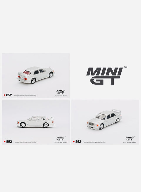 Mini GT Mijo Exclusive Mercedes-Benz 190E 2.5-16 Evolution II Astral Silver #852