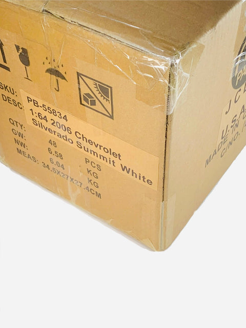 Para64 Factory Sealed 2006 Chevrolet Silverado Single Cab Truck Summit White (48ct.)