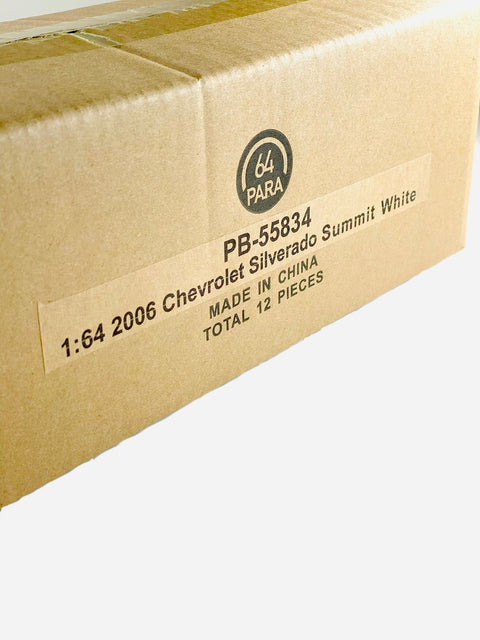 Para64 Factory Sealed 2006 Chevrolet Silverado Single Cab Truck Summit White (12ct.)