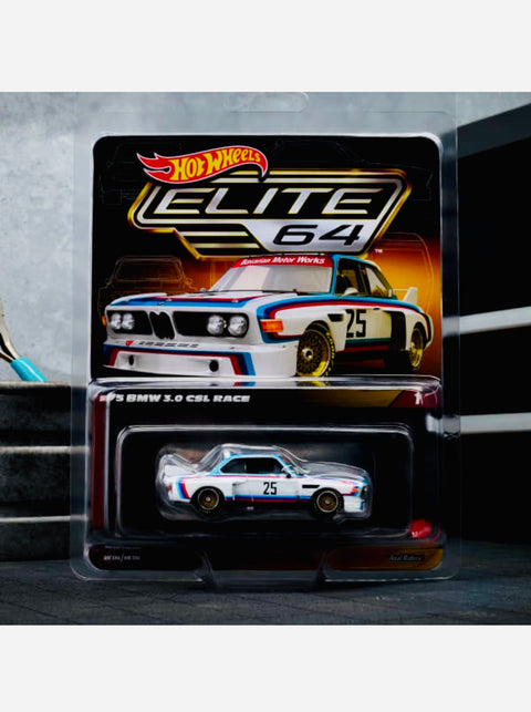 Hot Wheels 2025 RLC Exclusive Elite 64 1975 BMW 3.0 CSL Race